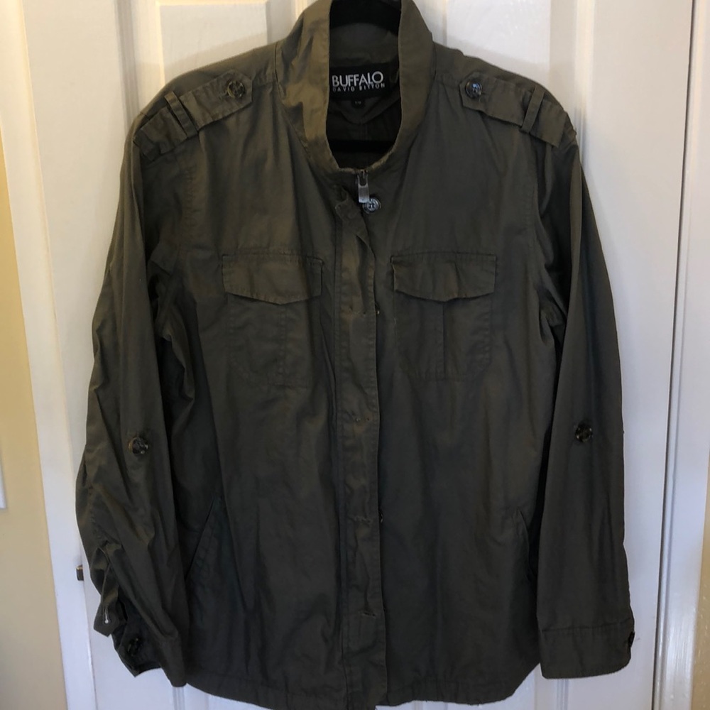 Women’s Buffalo army green light weight jacket